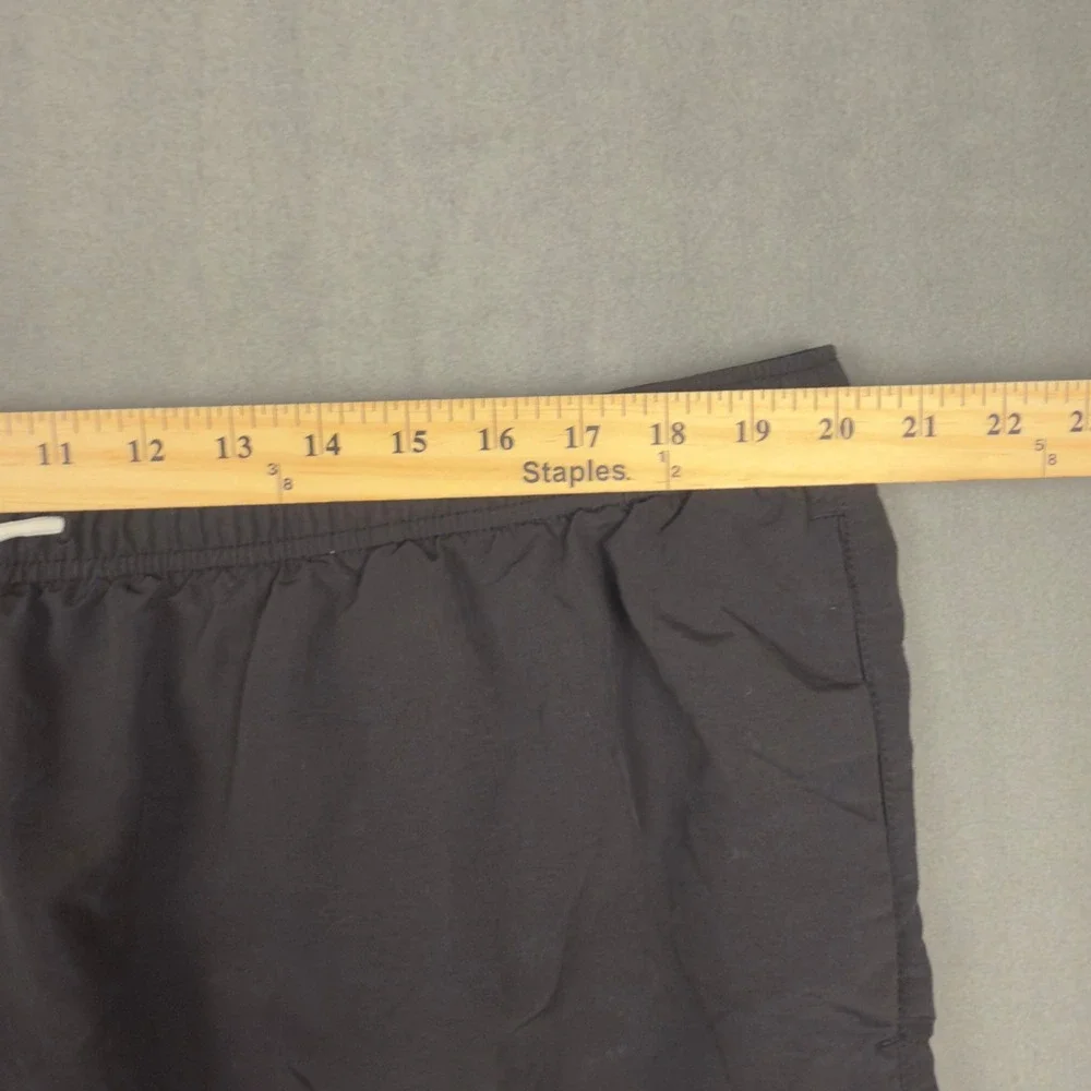 Tommy Bahama Mens Swim Trunks Black Cargo Pocket Mesh Lined XXL